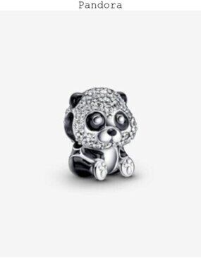 Pandora Sparkling Cute Panda Charm